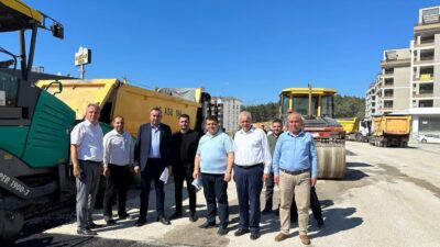 Çınarcık Barajı’nda çalışmalar sürüyor.