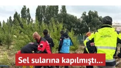 Kayseri'de sel sularına kapılıp kaybolan Muhittin Saraç'ın cansız bedeni 15
