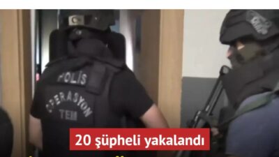 11 ilde FETÖ'ye yönelik düzenlenen Kıskaç-25 operasyonlarında 20 şüpheli yakalandı.