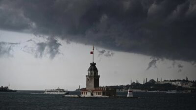 İstanbul ile Kırklareli ve Tekirdağ'ın doğusunda yerel kuvvetli yağış uyarısında