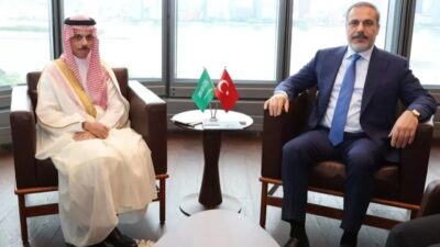 Dışişleri Bakanı Hakan Fidan, Suudi Arabistan Dışişleri Bakanı Prens Faysal