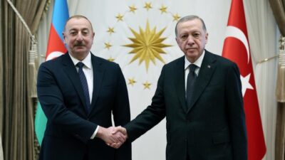 Cumhurbaşkanımız Sayın Recep Tayyip Erdoğan, Azerbaycan Cumhurbaşkanı İlham Aliyev ile