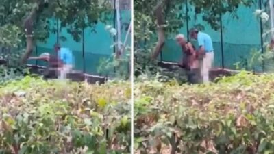 İzmir'in Konak ilçesinde bulunan Kültürpark'ta cinsel ilişkiye giren yaşlı çift