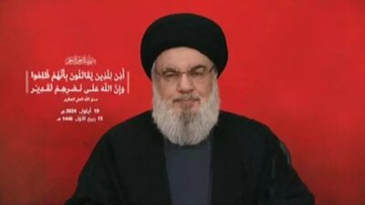 Hizbullah lideri Hasan Nasrallah, Lübnan'daki peş peşe gerçekleşen telsiz ve