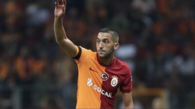 Galatasaray'ın yıldız futbolcusu Hakim Ziyech, sosyal medya hesabından işgalci İsrail'e