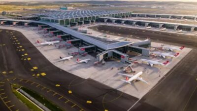 İstanbul Havalimanı günlük ortalama 1488 uçuş ile Avrupa'daki en yoğun