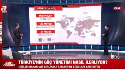 İçişleri Bakanı Ali Yerlikaya, çıktığı televizyon kanalında gündeme dair pek