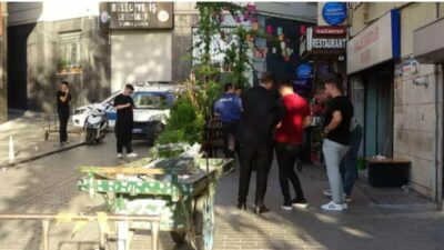 İstanbul Fatih'te bulunan iş yerine 10 kişilik grup silahlı saldırı