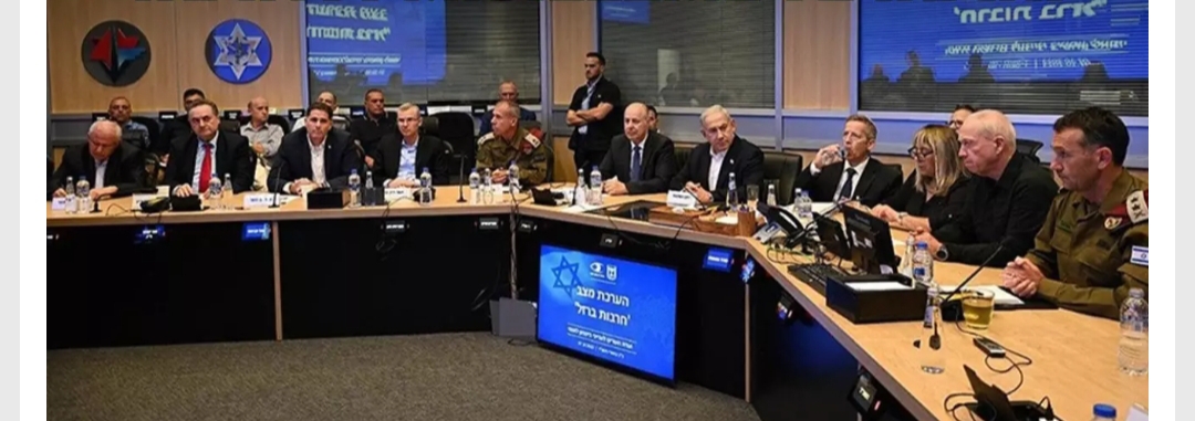 İsrail Güvenlik Kabinesi'nin dünkü toplantısında, İran'ın füze saldırılarına, ABD ile