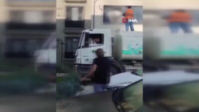 Bursa'nın İnegöl ilçesinde apartmanda çıkan yangında bir daire kullanılamaz hale