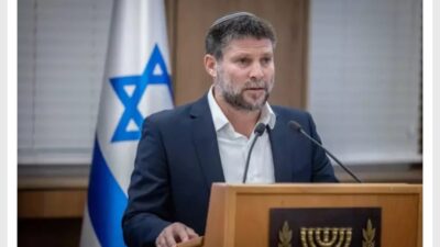 İsrail'in Maliye Bakanı, ‘vaat edilmiş topraklar' ve ‘Büyük Yahudi devleti'