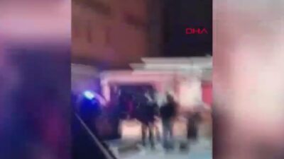 Gaziosmanpaşa Eğitim ve Araştırma Hastanesi'nde hareketli anlar yaşandı. Hastane bahçesinde