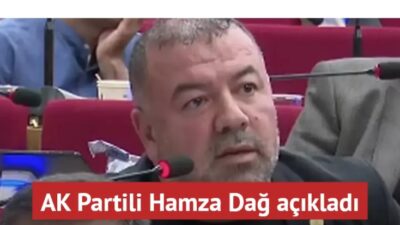 AK Parti Genel Başkan Yardımcısı Hamza Dağ, partisinin Bayraklı Belediye
