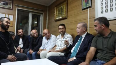 Başkan Recep Tayyip Erdoğan, Çankaya'nın Dikmen semtinde bulunan Hatça Ana