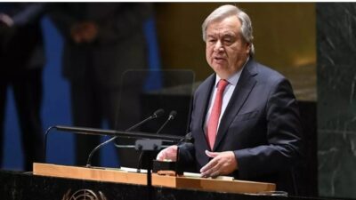 Birleşmiş Milletler (BM) Genel Sekreteri Antonio Guterres, Beyt Lahiya ve