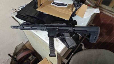 Bahçelievler'de illegal silah atölyesi ve deposu olarak kullanıldığı belirlenen bir