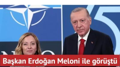 Başkan Erdoğan, İtalya Başbakanı Giorgia Meloni ile bir telefon görüşmesi