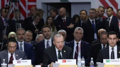 Başkan Erdoğan, BRICS Zirvesi'nde konuştu. Başkan Erdoğan, TUSAŞ'a alçakça bir