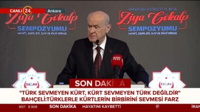 MHP Genel Başkanı Devlet Bahçeli, Vefatının Yüzüncü Yılında Ziya Gökalp