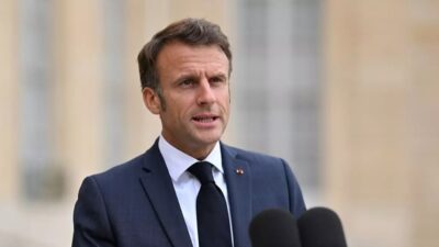 Fransa Cumhurbaşkanı Emmanuel Macron, Gazze Şeridi'ndeki sivil ölümlerini hiçbir şeyin