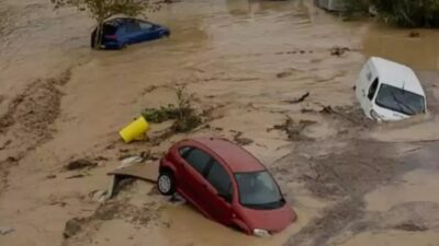 İspanya’nın güneyini ve doğusunu fırtına ve sel vurması sonucu 5