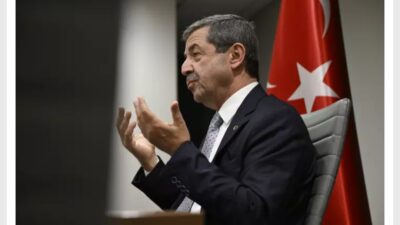 Kuzey Kıbrıs Türk Cumhuriyeti (KKTC) Dışişleri Bakanı Tahsin Ertuğruloğlu, ABD