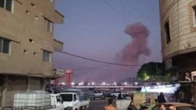 İsrail, Suriye'nin başkenti Şam'a hava saldı... Suriye rejimine bağlı SANA