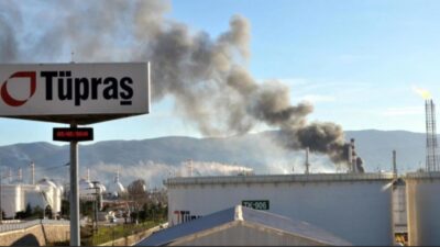 Kocaeli'nin Körfez ilçesinde bulunan rafineri tesisinde meydana gelen yangınla ilgili