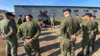 NATO'nun Kosova'daki Barış Gücü bünyesinde görev yapan Mehmetçik tarafından, Kosova