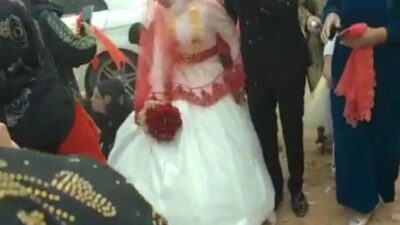 Şanlıurfa'nın Viranşehir ilçesinde, düğünde havaya açılan ateş sonucu mermi isabet