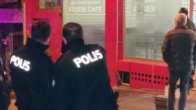 Samsun'da bir kafenin sahibi, kendi iş yerine yakın olan kahvehanede