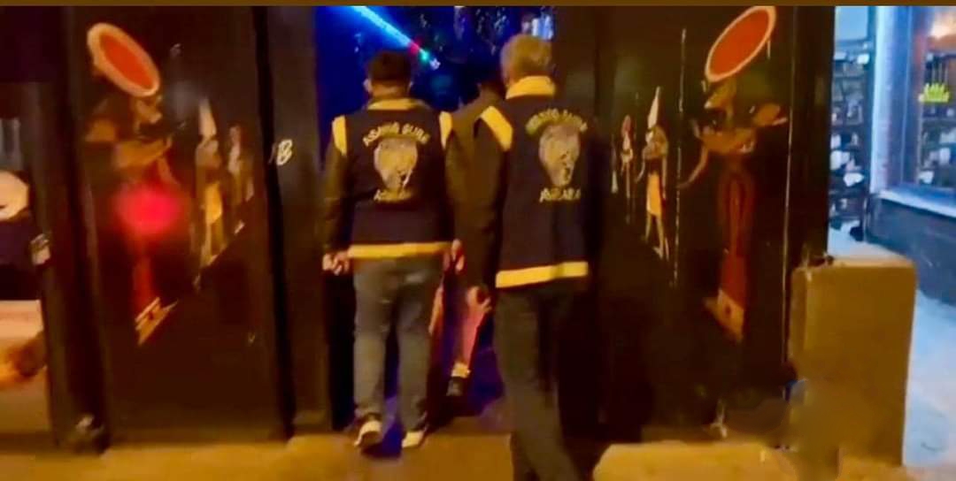 Ankara'da eğlence mekanları ve otellere icra edilen operasyonlarda fuhşa zorlanan