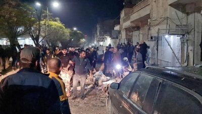 Terör örgütü PKK/YPG'nin, muhaliflerin kontrolünde bulunan Cerablus ilçesine roketle saldırması