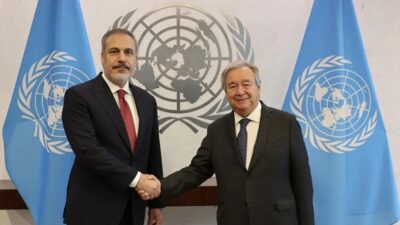 Dışişleri Bakanı Hakan Fidan, Birleşmiş Milletler Genel Sekreteri Antonio Guterres