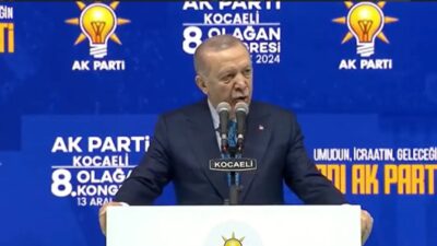 Başkan Erdoğan, AK Parti Kocaeli 8. Olağan İl Kongresi'nde açıklamalarda