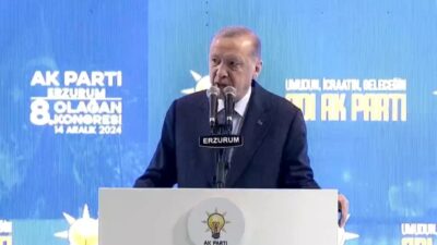 Cumhurbaşkanı Recep Tayyip Erdoğan, "Türkiye, bu kargaşanın ortasında bir istikrar