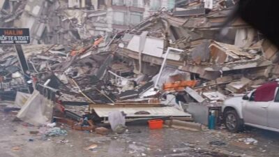 Hatay’da 6 Şubat depremlerinde yıkılan ve 88 kişinin hayatını kaybettiği