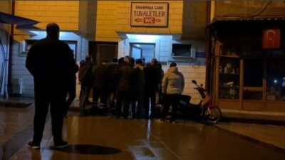 Bursa'nın İnegöl ilçesinde bulunan tarihi İshakpaşa Camii'nin tuvaletinde 68 yaşındaki