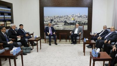 Hamas heyeti Dışişleri Bakanı Hakan Fidan ile Katar'da bir görüşme