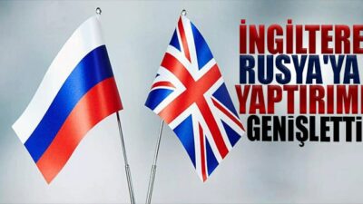 İngiltere, beş yeni özel ve tüzel ismi içerecek şekilde Rusya'ya