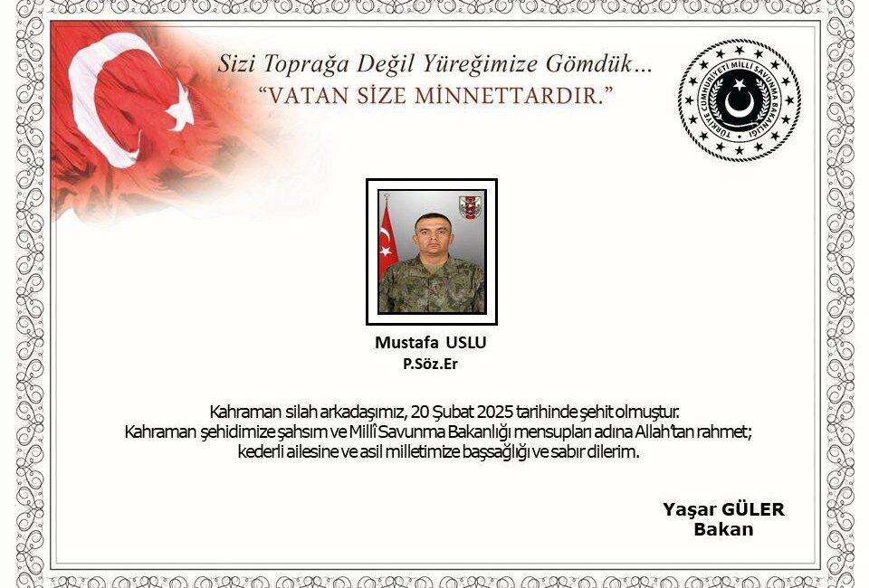 Milli Savunma Bakanlığı, Pençe-Kilit operasyonu bölgesinde BTÖ mensupları ile çıkan