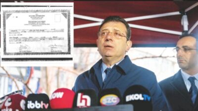 İBB Başkanı Ekrem İmamoğlu hakkında, üniversite diplomasının usulsüz olduğu iddiasıyla