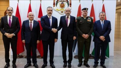 Dışişleri Bakanı Hakan Fidan, Milli Savunma Bakanı Yaşar Güler ve