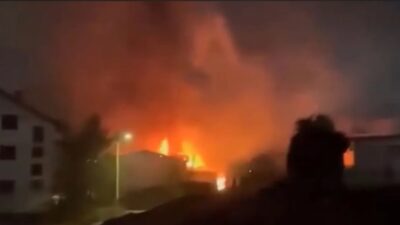 Kuzey Makedonya'da binden fazla kişinin bulunduğu bir gece kulübünde yangın