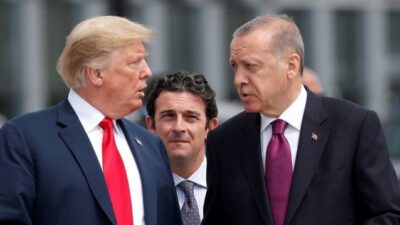 Cumhurbaşkanı Recep Tayyip Erdoğan, Amerika Birleşik Devletleri Başkanı Donald Trump