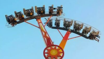 Trabzon'da 17 yaşındaki Rabia Nur Sağır, lunaparkta ranger (kamikaze) olarak