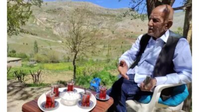 Batman'da ikamet eden 136 yaşındaki Mehmet Reşit Ak tarihin yaşayan