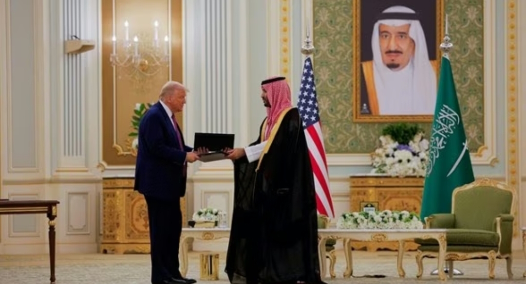 ABD Başkanı Trump'ın Ortadoğu turunda ilk durağı Suudi Arabistan oldu.