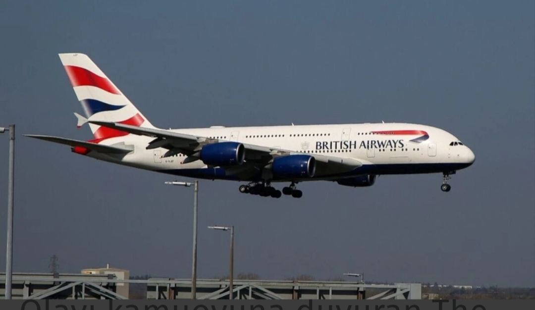 İngiltere merkezli British Airways’e ait San Francisco’dan Londra Heathrow Havalimanı’na
