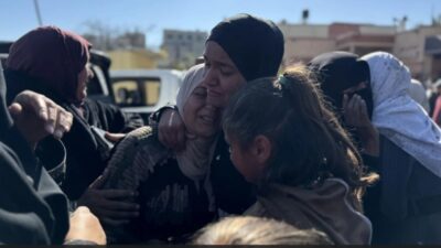 İsrail ordusunun, Gazze Şeridi'nde oluşturduğu tampon bölgelerde kurduğu sözde insani